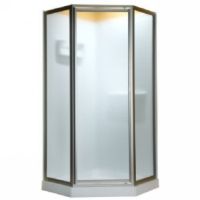 American Standard AMPQF14.400.006 Universal Framed Clear Glass Neo Angle Doors f