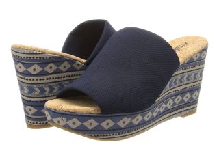 Lucky Brand Marilynn Womens Wedge Shoes (Navy)