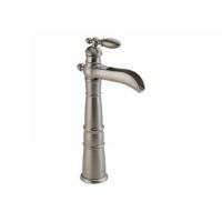 Delta Faucet 754LF SS Victorian Single Handle Vessel Lavatory Bathroom Faucet