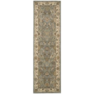 Kathy Ireland Home Gallery Lumiere Slate/Blue Rug 052 Rug Size Runner 23 x