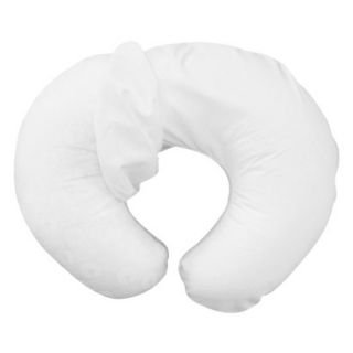 Water Resistant Slipcover for Nursing Pillow   White by Boppy