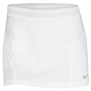 Nike Women`s Novelty Knit Tennis Skirt Large 100_White