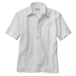 Island White Short sleeved Shirt, Large