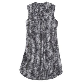Mossimo Womens Sleeveless Dress   Black/Silver XL