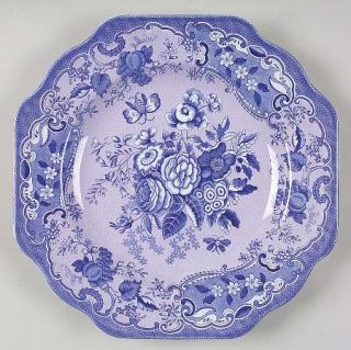 Spode Blue Room Garden Collection(Mixed Color) 9 Square Fancy Plate, Fine China
