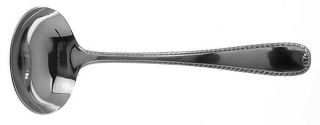 Gorham Ribbon Edge Satin (Stainless) Gravy Ladle, Solid Piece   Stnl,18/10,18/8,