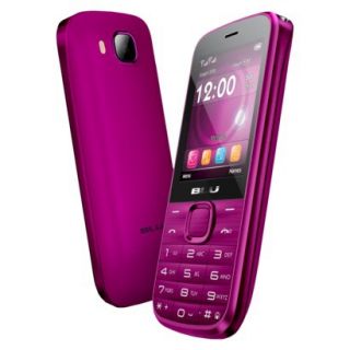 BLU Diva T272T Unlocked GSM Dual SIM Cell Phone   Pink