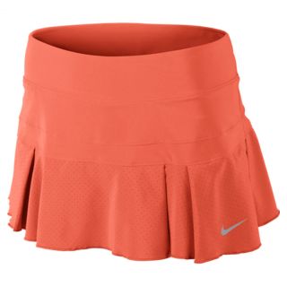 Nike Women`s Pleated Woven Tennis Skirt Medium 847_Turf_Orange