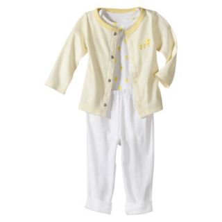 Just One YouMade by Carters Newborn 3 Piece Set   Yellow Duck Family NB