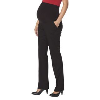 Liz Lange for Target Maternity Straight Leg Pants   Black L