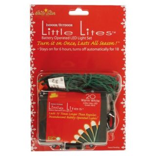 20ct Warm White Battery Operated LED Little Lites