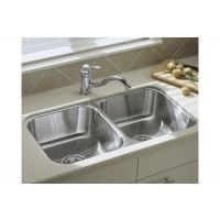Sterling UCL3322 NA McAllister Stainless Steel Double Bowl Undermount Sinks