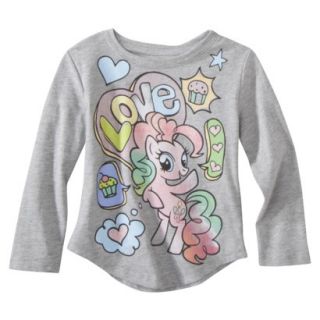 My Little Pony Infant Toddler Girls Long sleeve Tee   Grey Heather 18 M