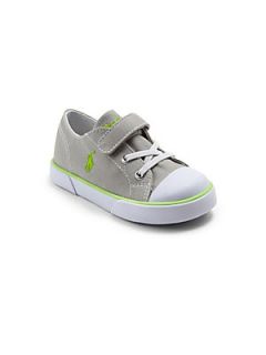 Ralph Lauren Infants & Toddlers Carson Canvas Sneakers   Grey