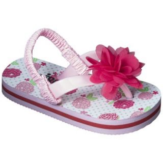 Toddler Girls Circo Danya Flip Flop Sandals   Coral XL