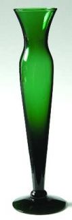 Judel Designer Series Green 8 Bud Vase   Green,Undecorated,Smooth Stem,No Trim