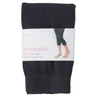 Xhilaration Girls Seamless Capris Legging   Black M/L