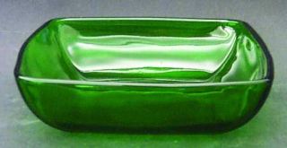 Anchor Hocking Charm Forest Green Coupe Soup Bowl   Fire King,Green,Square,1940 