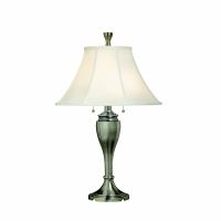 Kichler KIC 70356CA New Informality Silver Table Lamp Two Light Fluorescent