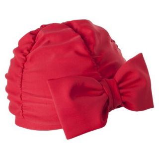 Circo Infant Toddle Girls Bow Bucket Hat   Red 12 18 M