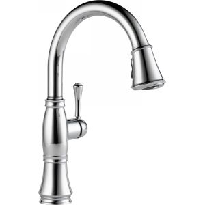 Delta Faucet 9197 DST Cassidy Single Handle Pull Down Kitchen Faucet