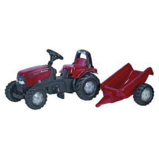 Kettler CASE IH CVX 1170 Kid Tractor with Trailer Ride On Toy