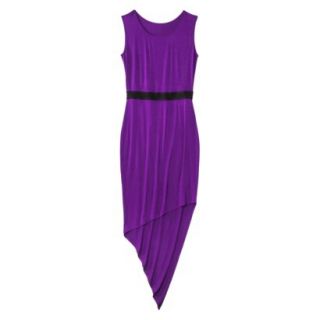 Mossimo Womens Asymmetrical Maxi Dress   Fresh Iris L