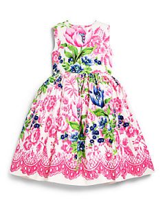 Oscar de la Renta Toddlers & Little Girls Floral Party Dress   Pink Floral