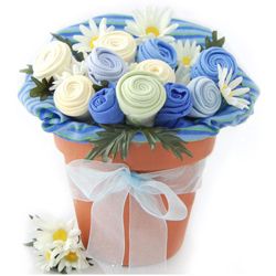 Nikkis Baby Blossom Clothing Bouquet Gift boy