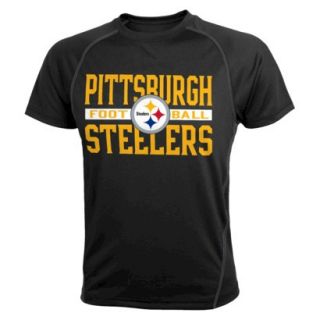 NFL Synthetic Short Sleeve Shirt Steelers M
