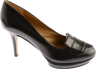 Womens Nine West Shooter   Black Leather Shoes