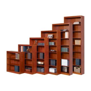 Remmington Heavy Duty Bookcase with Reinforced Shelves   Cherry Multicolor   BC 