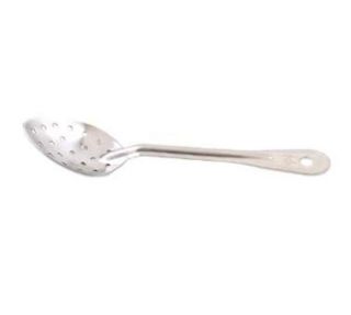 Browne Foodservice 15 in Perforated Heavy Duty Stainless Serving Spoon, Satin Finish