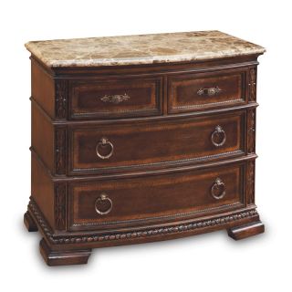 A R T Furniture Inc A.R.T. Furniture Capri Stone Top 4 Drawer Nightstand  
