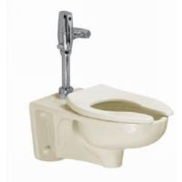 American Standard 3353.160.021 Afwall Wall Mounted Flush Valve Toilet with Back