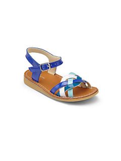 Cole Haan Toddlers & Little Girls Woven Patent Leather Sandals