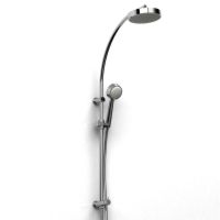 Riobel 4234C Duo Shower System With Wall Supply