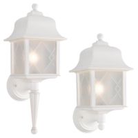 Sea Gull Lighting SEA 88103 15 Harbor Point One Light Outdoor Wall Lantern in Wh