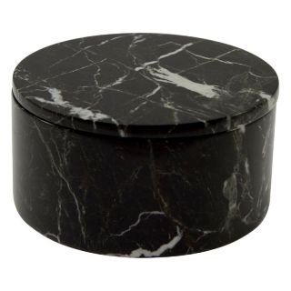 Designs By Marble Crafters Inc Eirenne Collection Circular Keepsake Box   Black