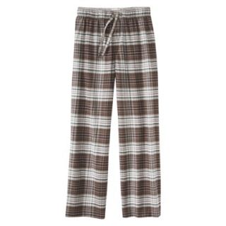 Merona Mens Flannel Sleep Pants   Tan Plaid XL
