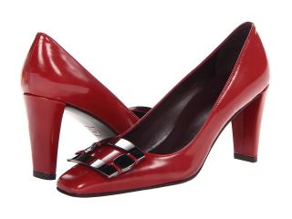 Stuart Weitzman Bolder Womens Slip on Dress Shoes (Red)