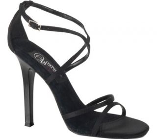 Womens Pleaser Gala 41   Black Satin/Black Dress Shoes
