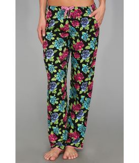 Betsey Johnson Essential Rayon Woven Pajama Pant Womens Pajama (Multi)