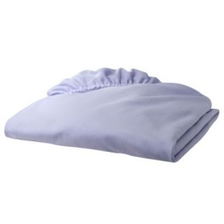 TL Care Jersey Cotton Fitted Crib Sheet   Lavender