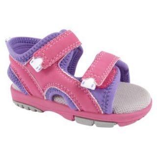 Toddler Girls Natural Steps Rascal Hiking Sandals   Pink 5