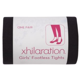 Xhilaration Girls Tights   Ebony Opaque 12 14