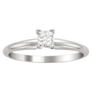 3/4 CT.T.W. Diamond Solitaire Ring in 14K White Gold   Size 5