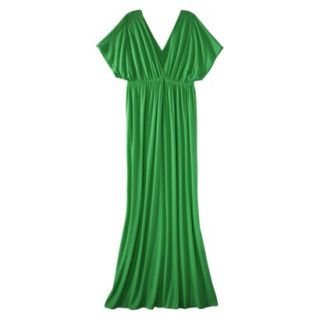 Merona Womens Knit Kimono Maxi Dress   Mahal Green   L