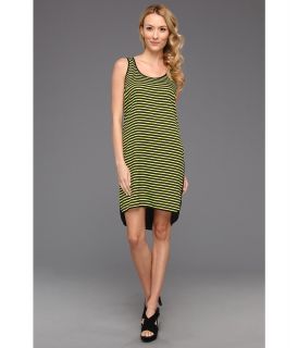 MICHAEL Michael Kors Jardin Stripe Tank Dress Womens Dress (Green)