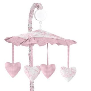 Toile Musical Mobile   Pink